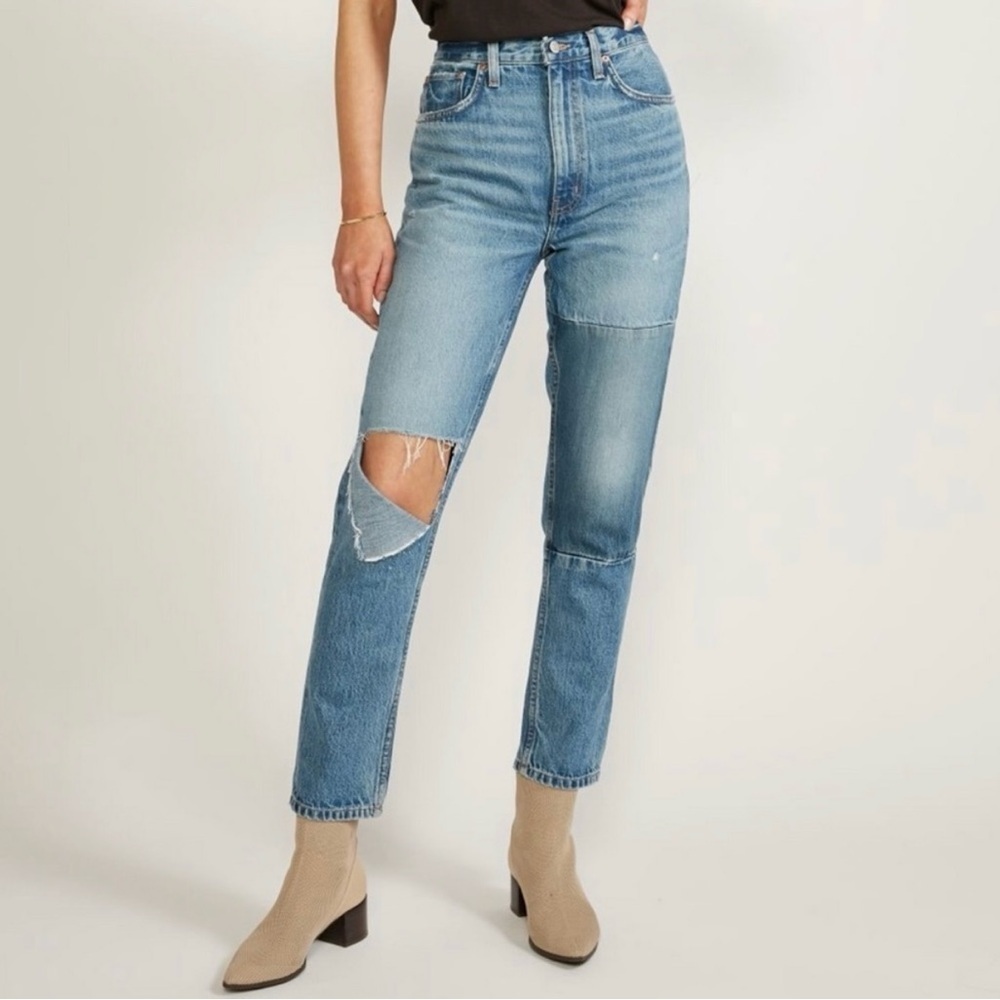 Etica Finn Slim Straight Jeans | Size 25